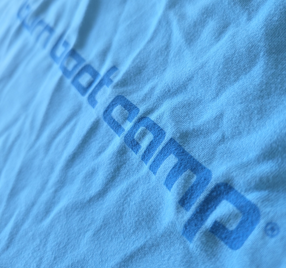 Burn Boot Camp Light Blue Top